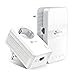 Produktbild TP-Link WLAN Powerline Adapter Set TL-WPA7617 KIT(Dualband WLAN 1200 Mbit/s, AV1000 Powerline,Wifi Clone, MU-MIMO, 2 Gigabit Ports, Plug&Play, ideal für HD-Streaming, App Kontrolle) weiß