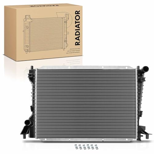 Frankberg Engine Radiator Car Radiator Manual Transmission Compatible with S-Type X200 2.5L 3.0L 4.0L 4.2L Petrol 1999-2007 Replace# 6W4Z8005AA
