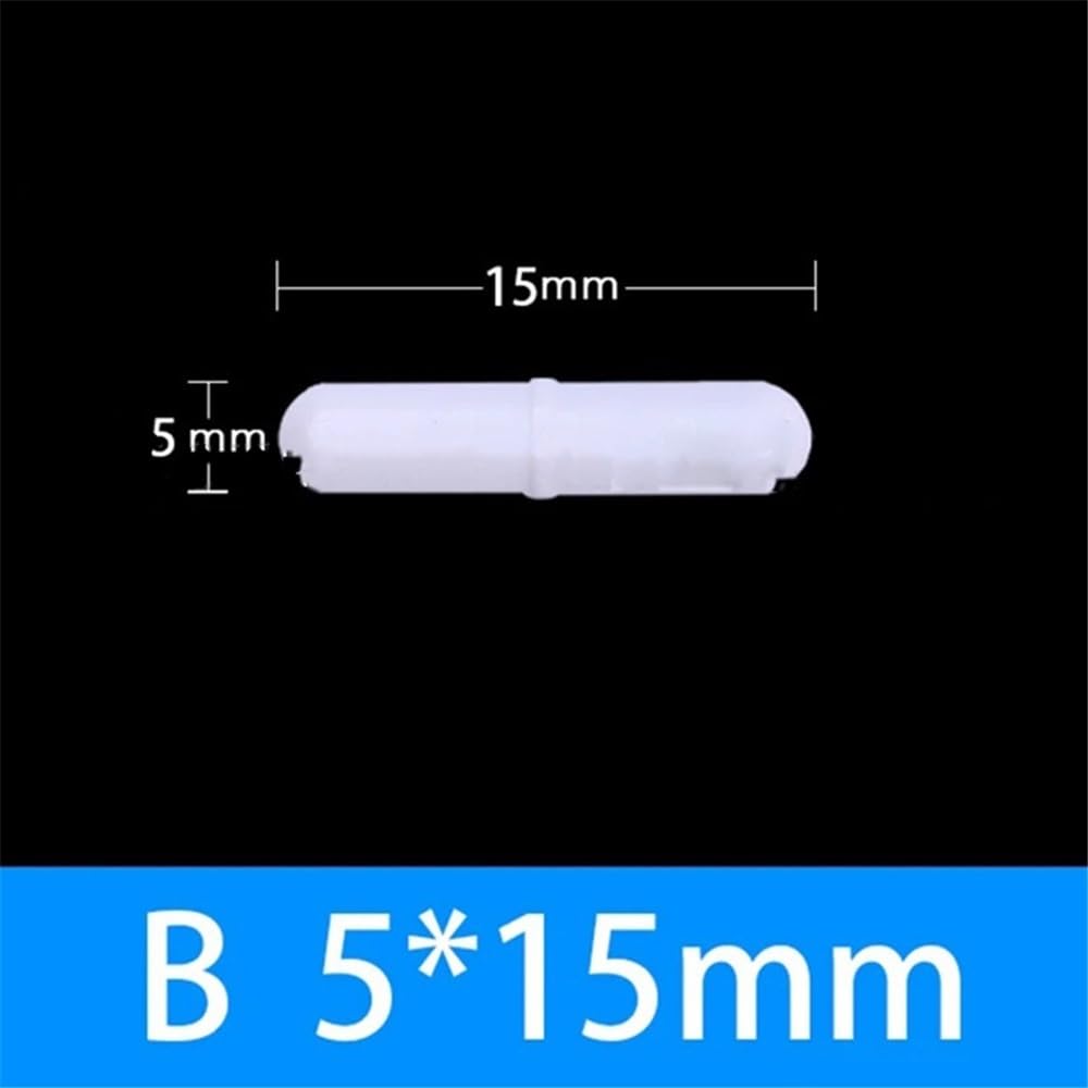 Lot de 20 agitateurs magnétiques en PTFE de type ABC for laboratoire(B 6x20mm 20pcs)