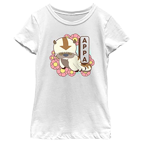 T-shirt Avatar The Last Airbender fille Chibi manches courtes