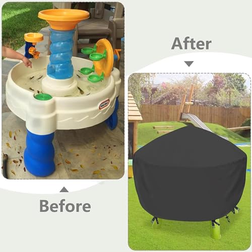 Housse anti-poussière table à eau pour préserver les espaces de jeu - 4