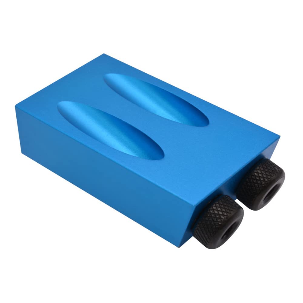 Kit 14 In 1 Per Fori Tascabili Nel Legno - Guide Per Angoli, Inclinazione 15°, Con Maschere 6/8/10mm - Foto 8