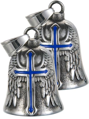 Image of Motorcycle Bell Guardian Angel Gremlin Lucky Charm Gift For Riders