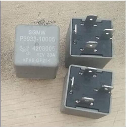 Relé automovilístico SGMW P3933-10005 con carcasa PA6-GF25 de alta resistencia