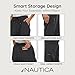 Nautica Scrub Pants for Women, Breathable Drawstring Jogger Scrubs for Women, 5 Pocket Stretch Soft Scrub Bottoms for Woman Charcoal