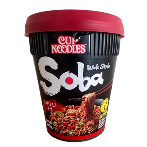 Nissin Tallarines soba con chile y salsa yakisoba, 92 g