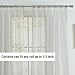 HLC.ME Silver Grey Sheer Voile Window Treatment Rod Pocket Curtain Panels for Bedroom and Living Room (54 x 84 inches Long, Set of 2)