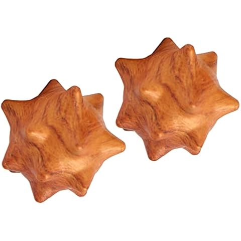 Serlium Wooden Hand Massage Balls Cover