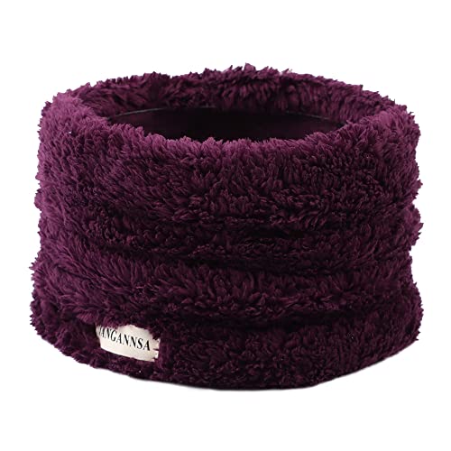 Image of JANGANNSA Fleece Kids Scarf - Warm Winter & Autumn Neck Warmer for Boys & Girls 1-6Y