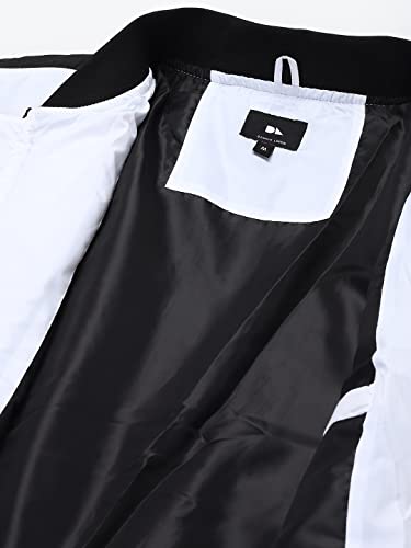 Image of Dennis Lingo Men's Polyester Long length Long Sleeves Bomber Jacket - Mandarin Collar, Welt Pocket, Lightweight, Casual Winterwear