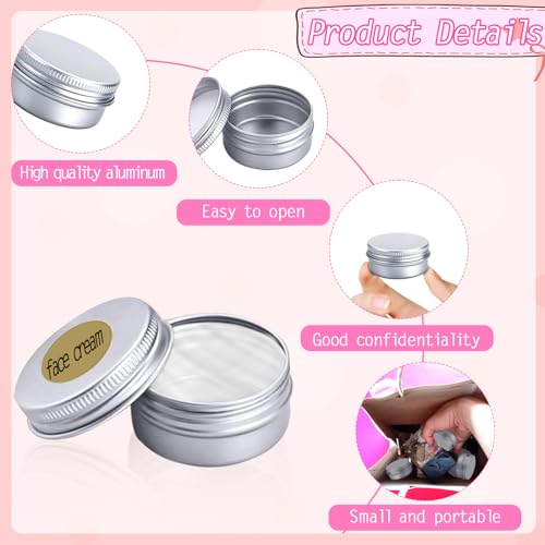 30 Pezzi Barattoli di Alluminio 15ml/20ml, Vasetto...
