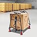 Undercat Manual Furniture Move Tool, Set of 2 Equipment Mover Crate Mover, Heavy Duty Moving Dolly, 1100lbs Load Capacity Machinery Mover, Gray