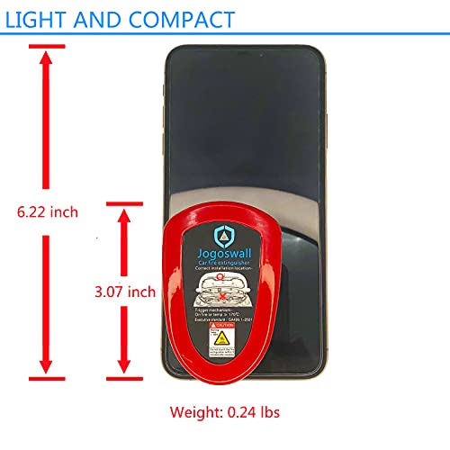 Jogoswall Automatic Fire Extinguisher,Fire Extinguisher Car,Small Fire Extinguisher,0.24lbs,Car Fire Extinguisher,clean agent fire extinguishers (CAR,SUV,TRUCK)