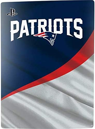 Skinit Decal Gaming Skin Compatible with PS5 Digital Edition Bundle - Officially Licensed NFL New England Patriots Design
