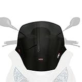 Bekanntheitsgrad der Marke FACO Windschutzscheibe Sport raucht Adapter Piaggio MP3
