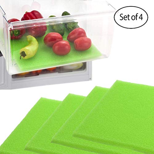 Dualplex Fruit & Veggie Life Extender Liner for Fridge Refrigerator Drawers, 13 x