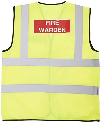 Fire Warden Vest High Visibility Xl Yellow (Conforms To EN471 Class 2) Ivgfvw - 2