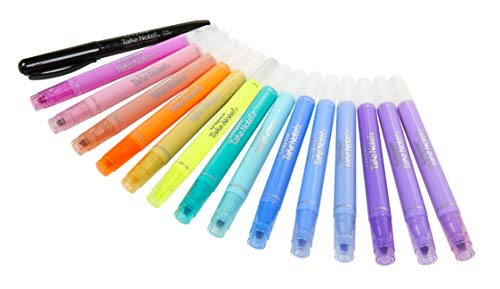 Image of Crayola Take Note 14 Erasable Highlighters & 1 Bonus Permanent Marker, Assorted Colors, Classroom & Office Supplies, Gift