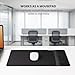 nexxtech 4-in-1 Laptop Sleeve/Case with Mag Safe Charging, PU Leather (13-14inch) Tech Folio | Black | Soft Shell (Foldable)
