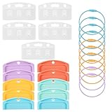 Ajustement parfait : conçu pour Yoto cartes, convient aux cartes d'identité et aux cartes de crédit de taille standard. C'est le choix idéal pour organiser les cartes audio, les photos ou les cartes postales de votre enfant. (Veuillez noter que notre produit n'est ni sponsorisé, ni approuvé par, ni affilié aux marques auxquelles il correspond, y compris Yoto.)