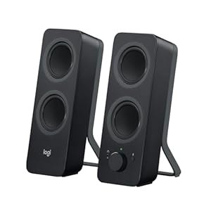 Logitech Z207 2.0 Stereo Computer Speakers with Bluetooth