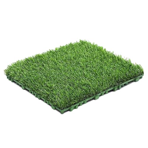 YShiuoL Divisor de Estante de Armario expandible 10 Baldosas De Césped Artificial Entrelazadas De 30 X 30 Cm For Terrazas.