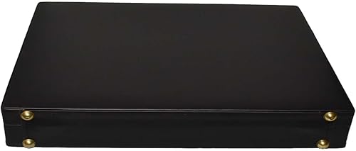 Miniatura 5 de Attache Case - Maletín lateral duro, con bloqueo de combinación doble, color negro, Negro -