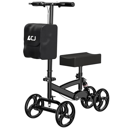 LCJ Knee Scooter Knee Walker for Adults for Foot...