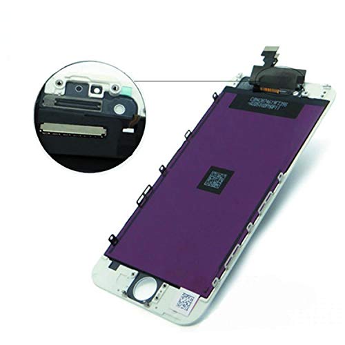 iPhone6 ホワイト 画面ひびあり iPhone6 ホワイト 画面にひびあり - メルカリ