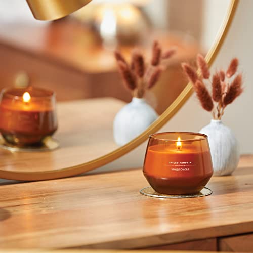 Yankee Candle Studio Medium Candle, Spiced Pumpkin, 10 oz: Long-Lasting, Essential-Oil Scented Soy Wax Blend Candle | 40-65 Hours of Burning Time - Thumbnail 4