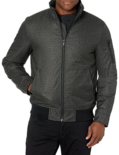 Veste bomber Ron Dockers blouson en laine idéal pour le bureau et les sorties citadines