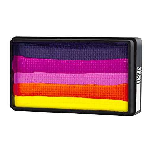 Fusion Body Art Pro Quality Professional Water Based Face Paint - Nirvana by Leanne Courtney 30gr Split Cake | Hypoallergenic Safe & Non-Toxic - Easy to Paint and Wash Off (NON NEON)