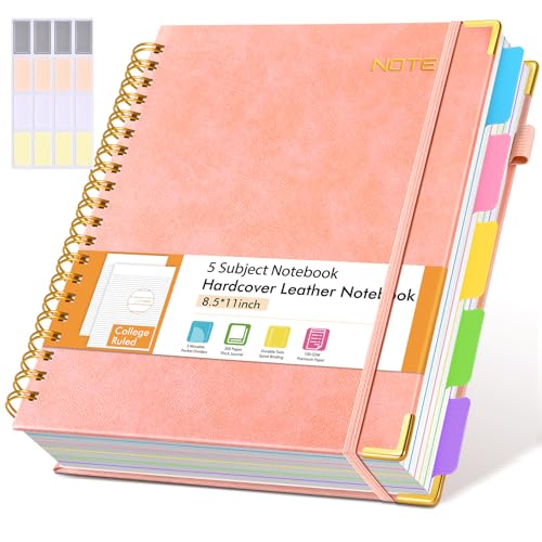 Cahier à spirale ligné pour ne plus perdre ses notes de cours