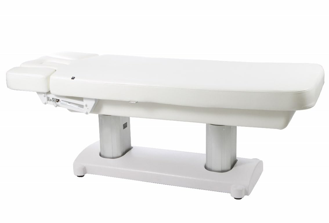 PLUS SANTE Selva elektrischer medizinischer Untersuchungstisch | 4 leistungsstarke Motoren & integriertes Heizsystem, Premium-Komfort und Trendelenburg Positionen | 198 × 76 × 68-89 cm | 104 kg (ohne