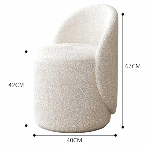 Tabouret de coiffeuse confortable pour éviter le mal de dos
