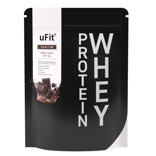 【日本国内製造】uFit Whey Protein ホエイプロテイン WPC 人工甘味料不使用...