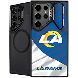 Skinit Kickstand Phone Case Compatible with Galaxy S25 Ultra - Officially Licensed NFL Los Angeles Rams Design