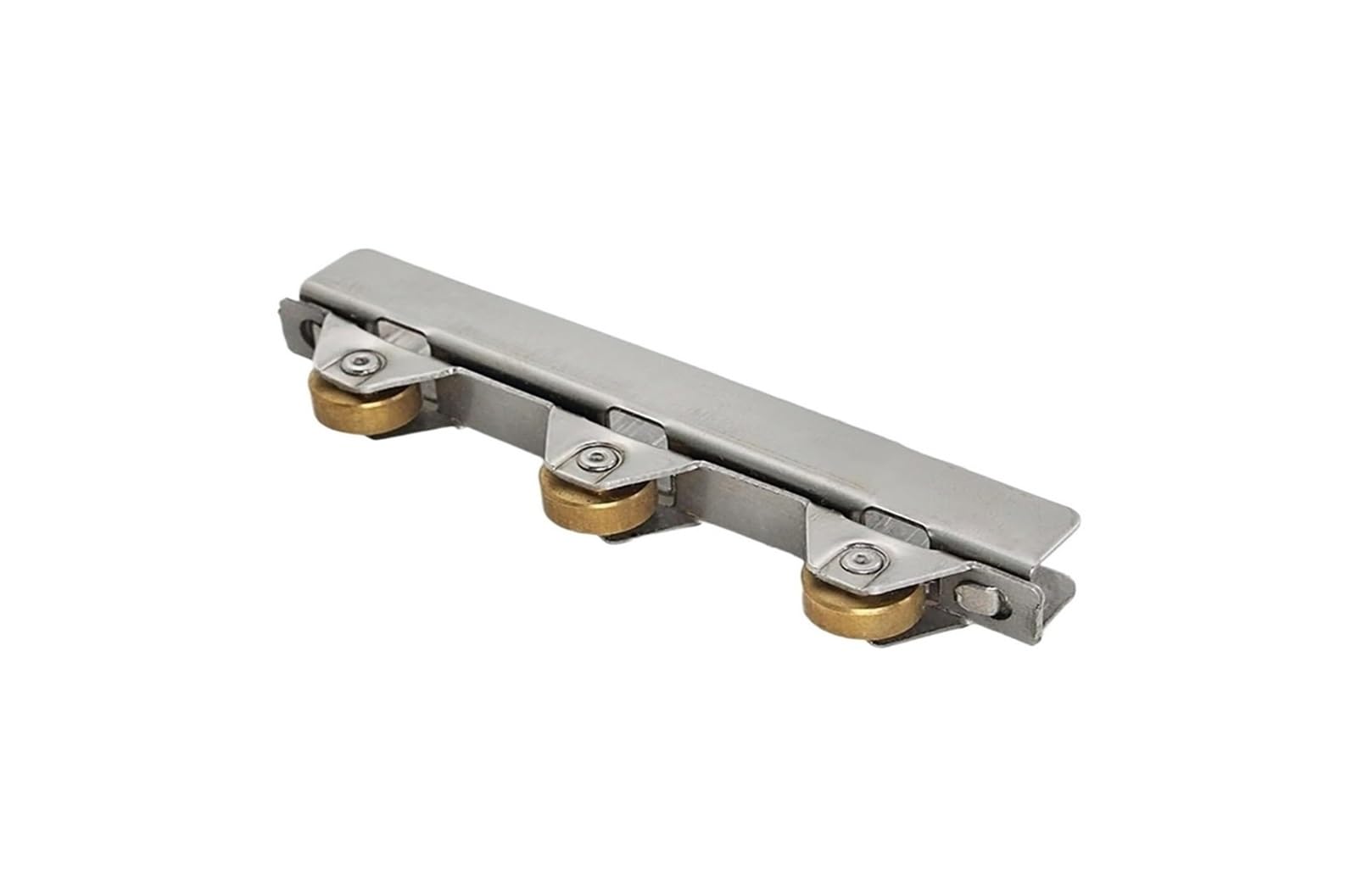 dfEDRd Sliding Door Track Wheel, Stainless Steel Glass Doors and Windows Pulley Cabinet Showcase Door Copper Wheels Track Hardware 4Pcs