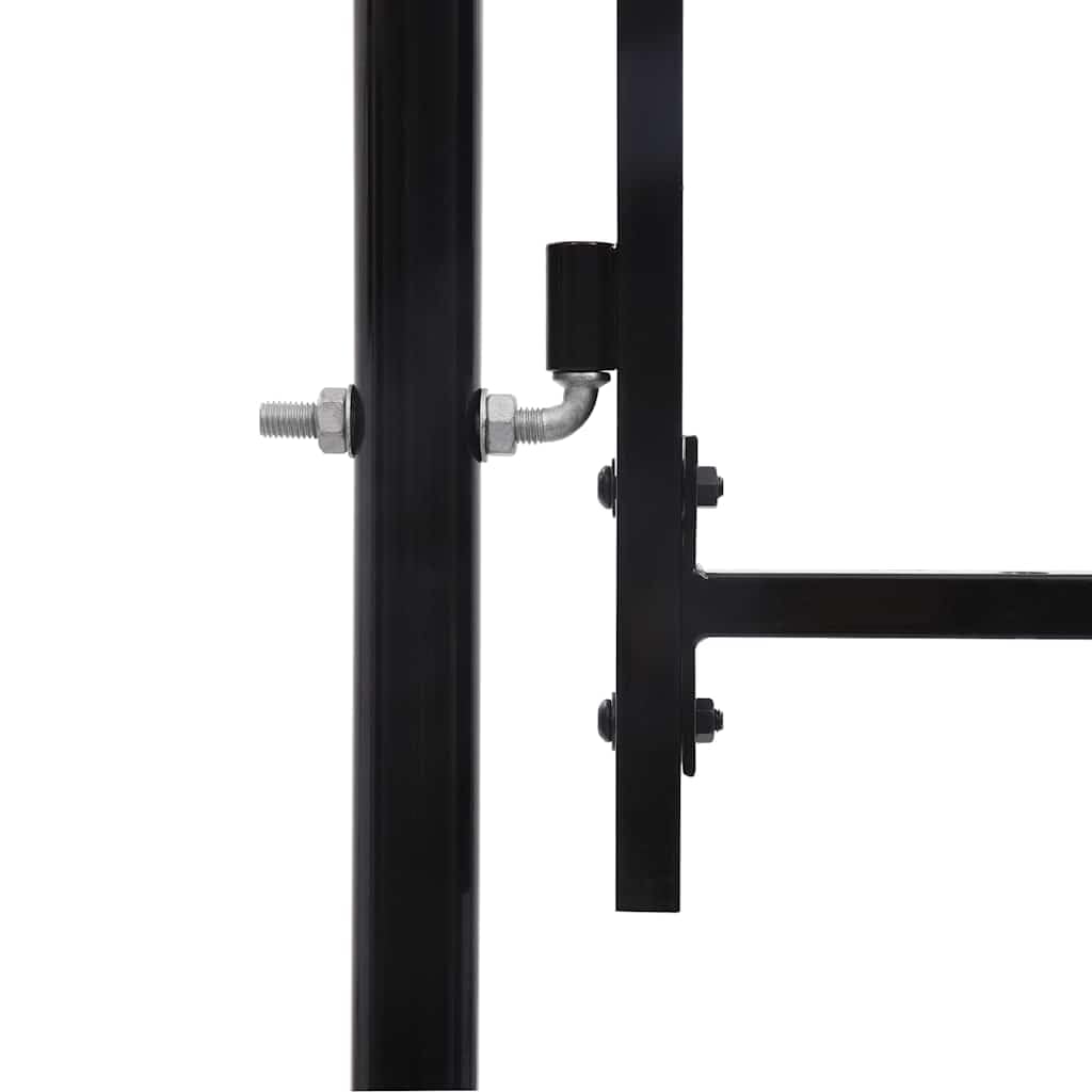 vidaXL Gartentor Woerden Doppelflügel mit Speerspitzen Doppeltor Zauntor Gartenpforte Hoftor Flügeltor Gartentür Zauntür Tor Industrietor 400x249,5cm