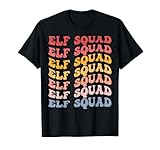 Photo Gallery elf squad groovy elf lovers christmas matching elfs maglietta Photo Gallery elf squad groovy elf lovers christmas matching elfs maglietta