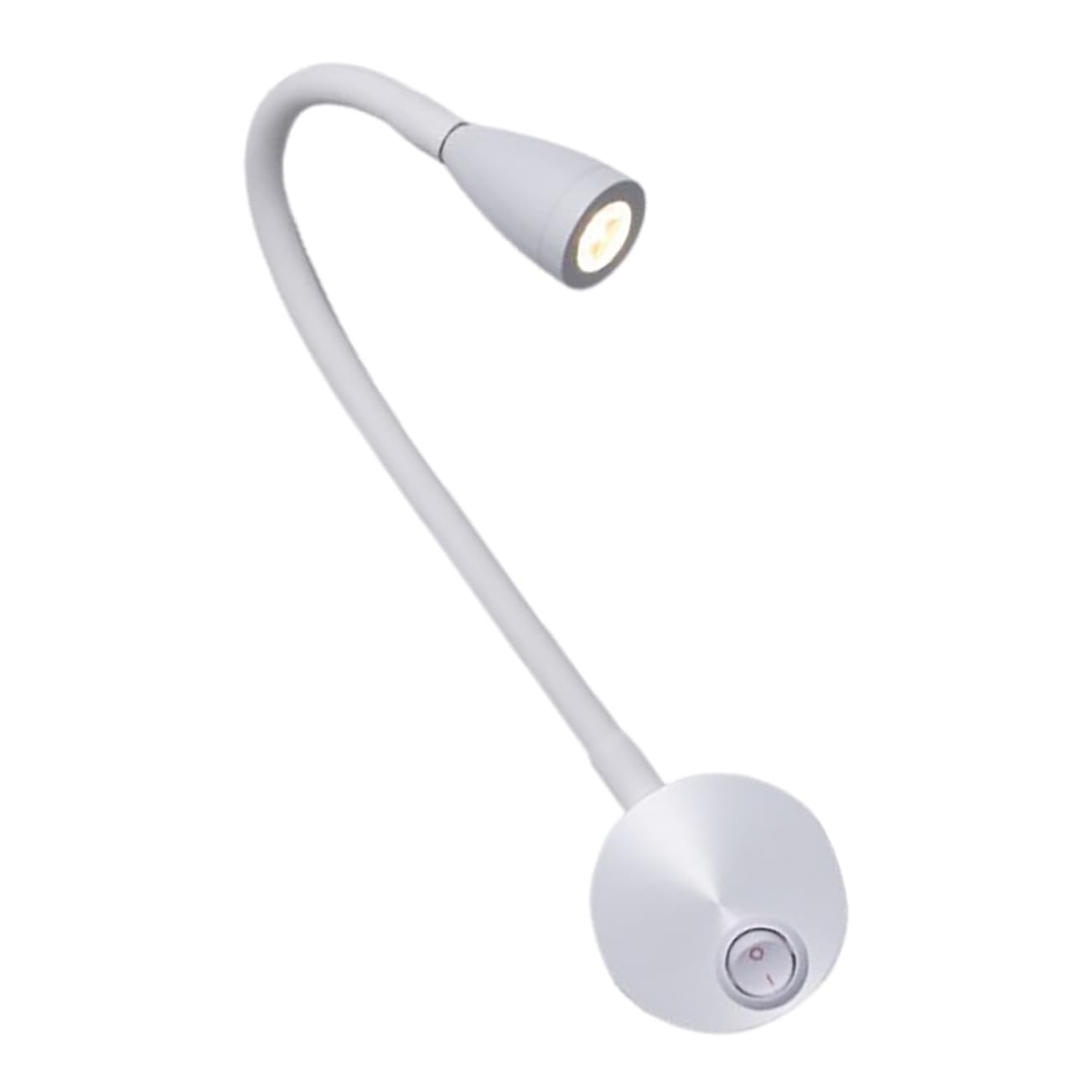 ERINGOGO 3W Flexible Hose Reading Light with Warm Glow for Bedrooms and Study Rooms Cozy Atmosphere Lighting for Headboards and Nightstands