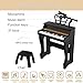 Meideh Piano Keyboard for Kids 3-6 - 37 Keys Electric Musical Keyboard with Microphone, Stand & Stool, Kids Learning Piano Toys for Beginners 3 4 5 6 Years Old Girls Boys Birthday Gift