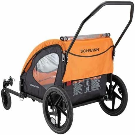 schwinn spirit bicycle trailer Amazon.com : Shuttle Foldable Bike Trailer, 2 Passengers (Blue/Black) : Sports & Outdoors Turn your bike ride into a fun trip for the whole family with the Shuttle Trailer by Schwinn. Schwinn Summit Deluxe Infant Unisex
