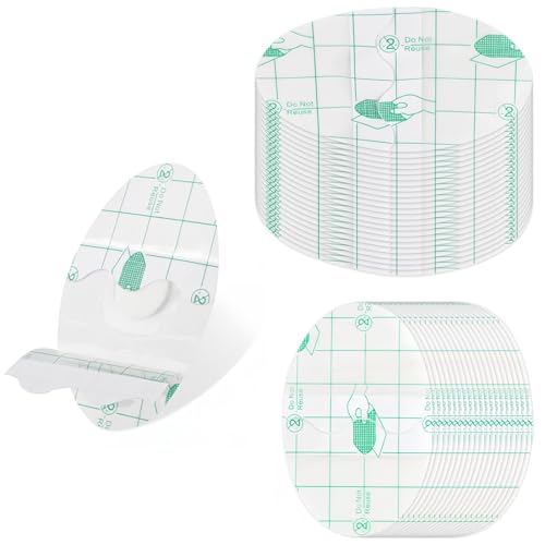 100 Pezzi Copri Orecchie per Doccia per Bambini Adulti, Paraorecchie per Doccia, Adesivi per Orecchie Impermeabili, Copriorecchie Trasparenti per Doccia e Nuoto