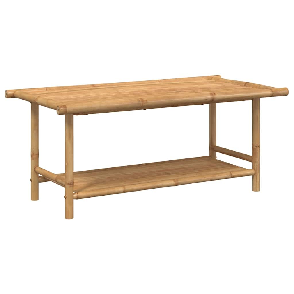 vidaXL Tavolino da Salotto 110x55x45 cm in Bambù