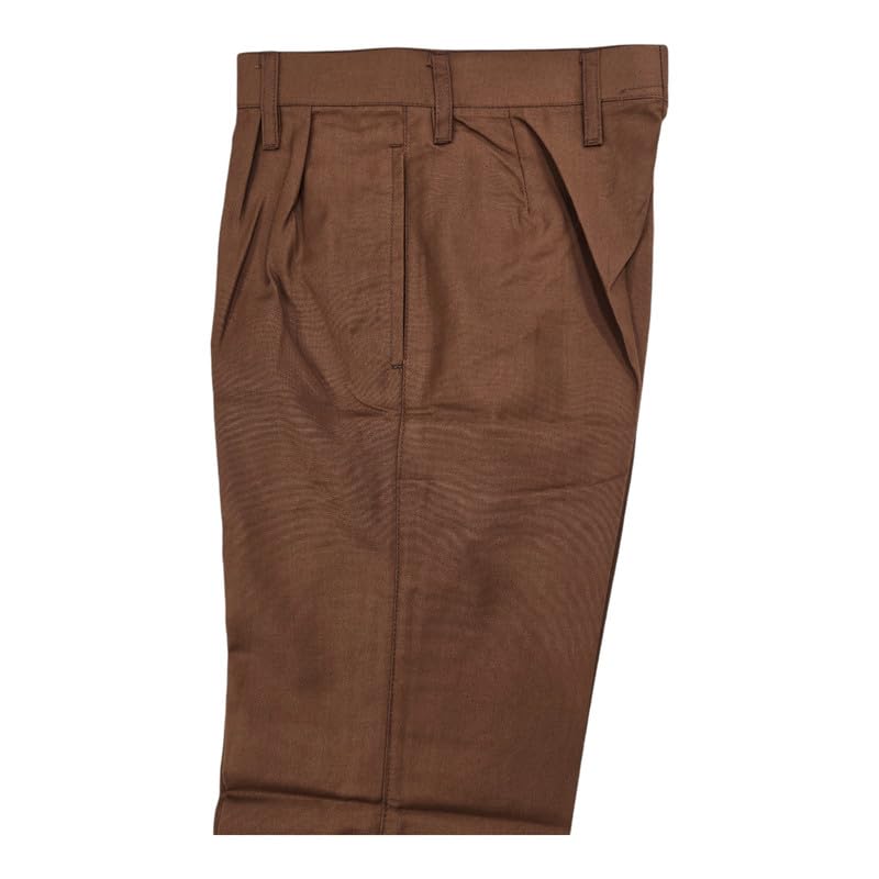 Image of AMBIKA STORES & READYMADES School Uniform - Pant for Boys, Cotton Shorts, Elastic Waist Half Pants, Regular Fit Sports Shorts