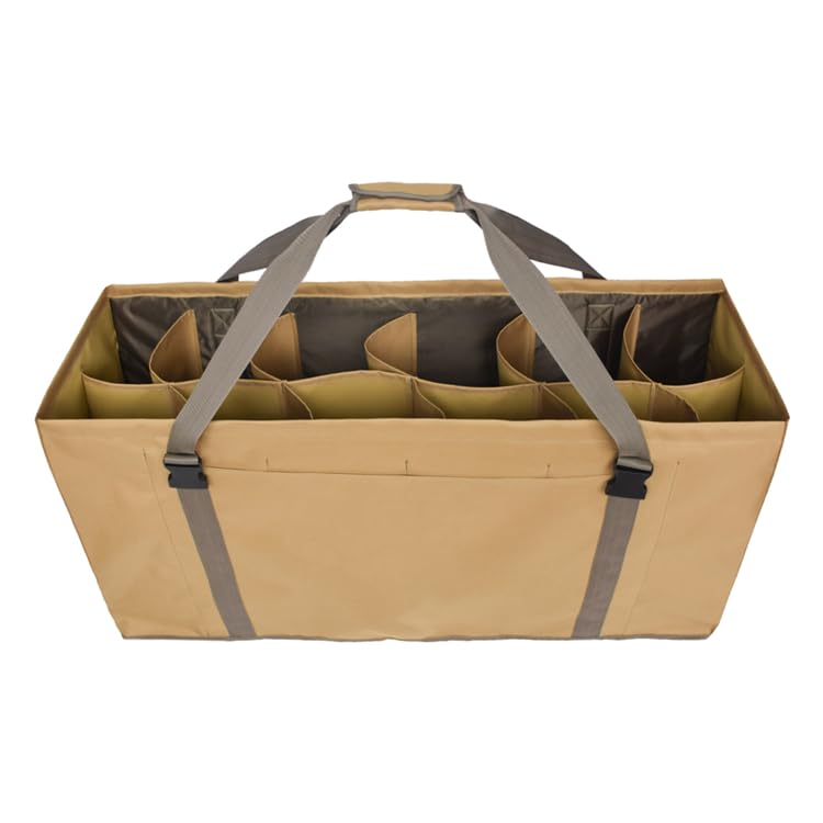 Tactical Area Hunting Bag 6 Slot Decoy Bag with Padded Adjustable Shoulder Strap-?Khaki?