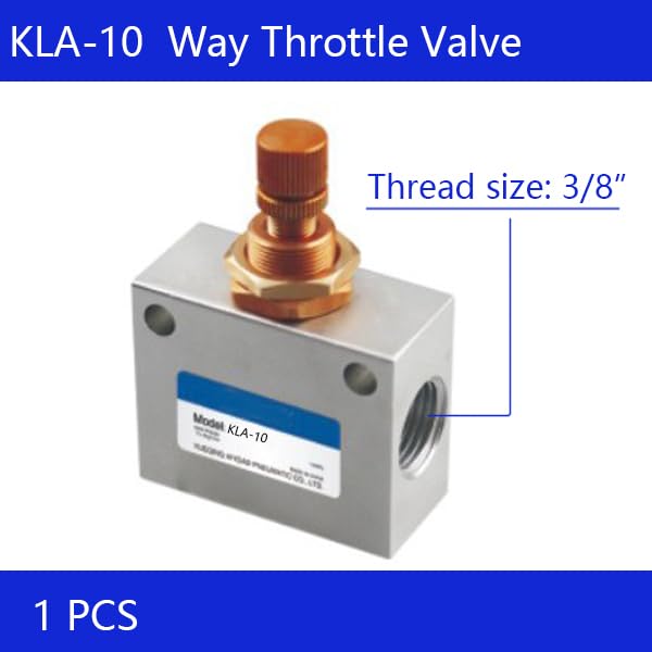 Régulateur de vitesse KLA-10 3/8 pour optimiser le débit d'air comprimé - 2