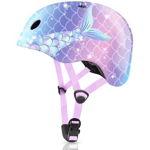 Vvinca Toddler Helmet for 1/2/3/4/5/6/7/8 Years Old, Kids Bike Helmets Ages 3-5/5-8, Kids Children Helmet for Youth Boys and Girls