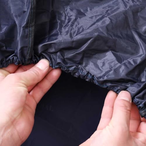 Image of Premium Split AC Cover Combo Set for 1 & 1.5 Ton - Heavy-Duty Navy Blue Waterproof Indoor & Outdoor Covers, Dustproof and UV-Resistant, Universal Fit for All Brands, Year-Round Weather Solution